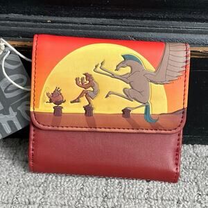 Disney Loungefly Hercules Snap Wallet NWT